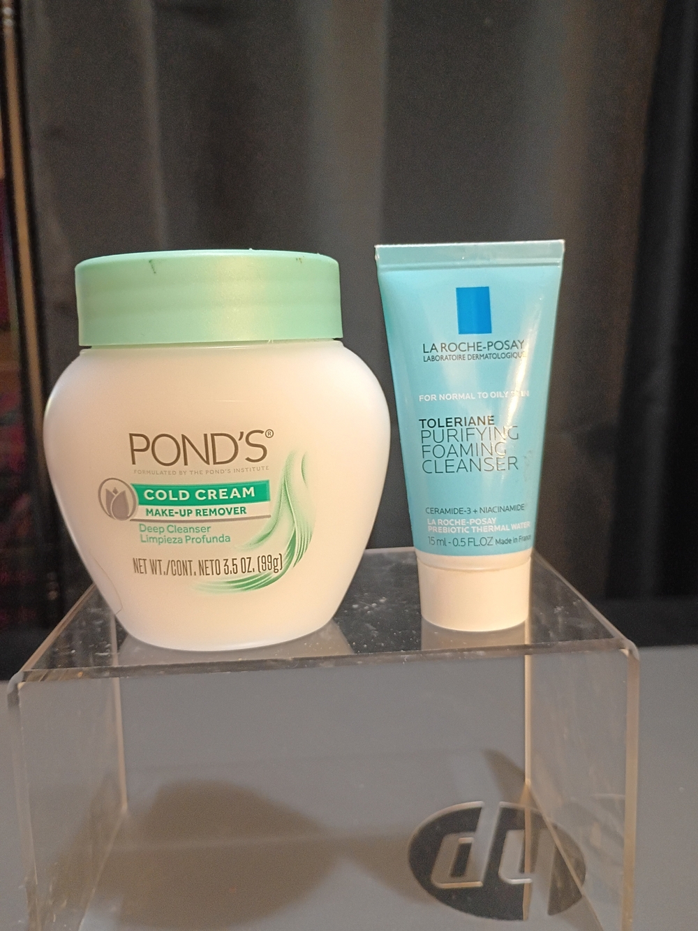 Pond's Cold Cream Make-Up Remover /La Roche Posay Cleanser